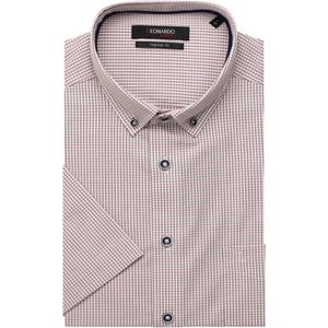 Leonardo by Jupiter Overhemd Korte mouw rood