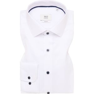 Overhemden - Wit - NON IRON - Knoopsluiting - Lange Mouwen