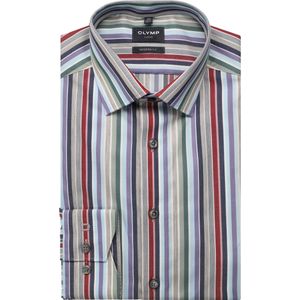 OLYMP - Luxor - Overhemd - Marineblauw - Modern Fit - New Kent