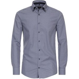 Venti Modern Fit Overhemd lichtblauw, Motief