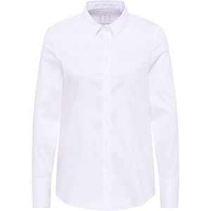 Blouse - Wit - 4% Elastaan, 26% Polyamide, 70% Lyocell - Easy Iron