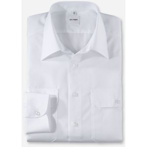 OLYMP - Brandweeroverhemd - Zwart - 84% Katoen / 16% Polyester