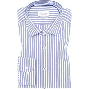 Overhemd - Lange Mouw - Blauw - 100% Katoen