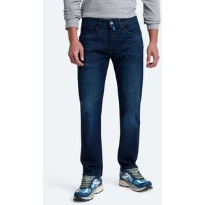 Pierre Cardin Antibes Futureflex Slim Fit Jeans donkerblauw, Effen