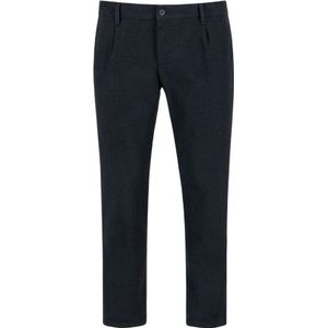 Alberto Broek donkerblauw, Effen