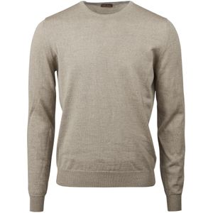 Stenströms Sweatshirt ronde halsbeige, Effen