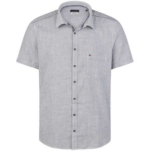 Jupiter Casual Overhemd Korte mouw marine