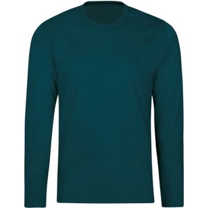 TRIGEMA Longsleeve saffier, Effen