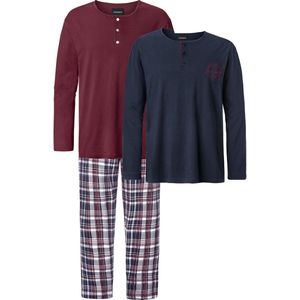BABISTA pyjama donkerblauw, Ruit
