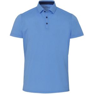 Pure Functional Polo shirt Korte mouw middenblauw
