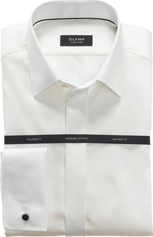 OLYMP - SIGNATURE - Overhemd - Champagne - Tailored Fit