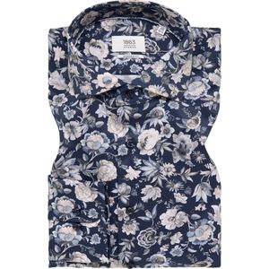 ETERNA 1863 Overhemd marine, Bedrukt