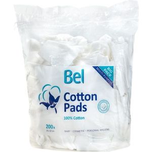 Bel Katoenen schijfjes - 200 stuks