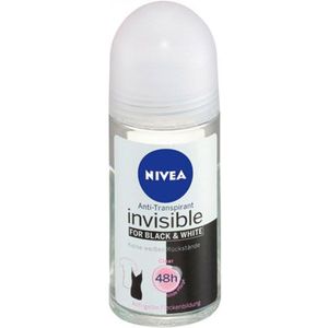 Nivea Invisible Black & White Deo Roll-On 50 Ml