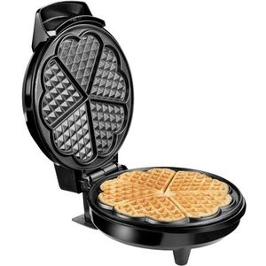 Tristar WF-1160 Wafelijzer - Voor hartvormige wafels - Met regelbare thermostaat - Antiaanbaklaag