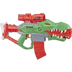 NERF Dinosquad Rex Rampage - Blaster | Gemotoriseerde vuuractie | Leeftijd: 8+ | Aantal spelers: 1+