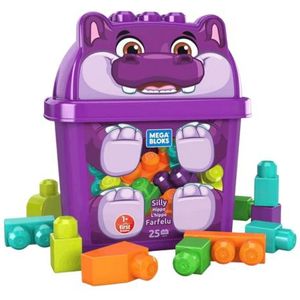 Mega Bloks First Builders Silly Hippo Building Toys - 25 dele