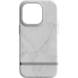 Richmond & Finch Wit Marmer iPhone 14 Pro Cover
