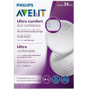 Philips Avent Ultra Comfort Borstvoedingsinzetstukken - 24 stuks
