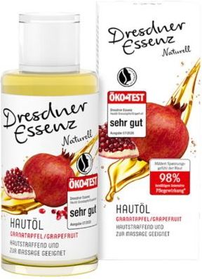 Dresdner Essenz Granaatappel & Pompelmoes Massageolie - 100 ml