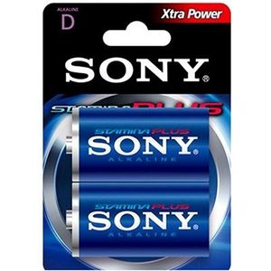 Sony Alkaline Batterijen D/LR20 - 2 STUKS