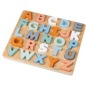 Educatieve Puzzel - Hout - Alfabet - Voor Kinderen