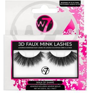 W7 3D Faux Mink Lashes Walk of Shame Nep Wimpers