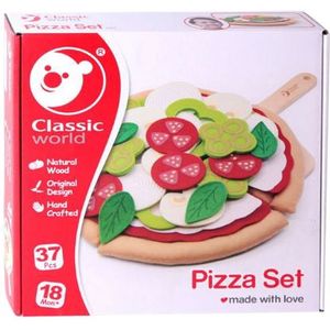 Classic World Pizza Speel Set - 37 Delen