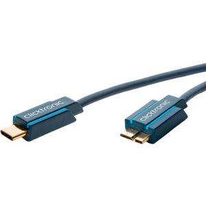 Clicktronic Hoge Snelheid USB 3.0 Adapter Kabel - 1 m