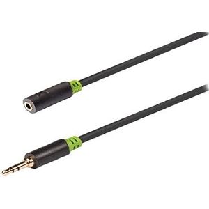 KÃ¶nig Stereo Audio Verlengkabel 3 5 mm - 1 meter