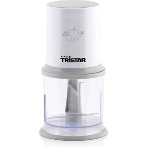 Tristar Hakmolen BL-4020 - 500 ml - RVS Hakmes - Voor hakken en mixen - Vaatwasmachinebestendige onderdelen - Wit