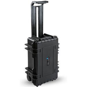 B&W Hartschalenkoffer Typ 6600 mit Würfelschaum, Trolley, schwarz