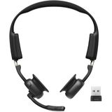 SHOKZ OpenMeet UC Open-Ear-Design Dual Bluetooth Headset | zertifiziert für UC Platformen | mit USB-A Bluetooth Adapter