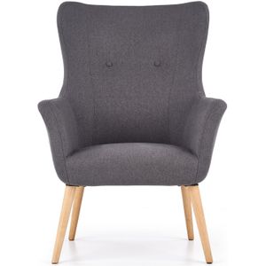 Fauteuil Cotto in donkergrijs