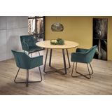 Ronde eettafel Looper 120 cm breed bruin