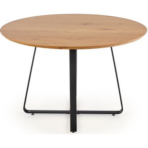 Ronde eettafel Looper 120 cm breed bruin