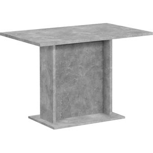 Eettafel Bandol 3 van 110 cm breed in grijs beton