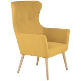 Fauteuil Cotto in mosterd geel