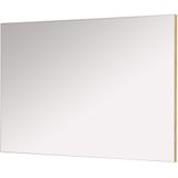 Wandspiegel Topix 87 cm breed wit eiken