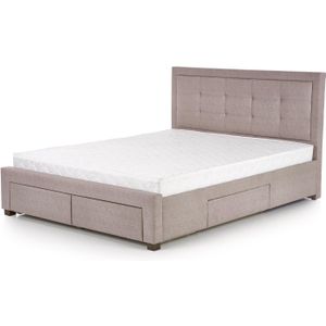 Tweepersoonsbed Evora 160x200cm in beige