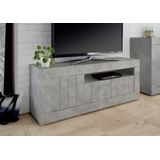 Tv-meubel Urbino 138 cm breed in grijs beton