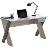 Laptoptafel Nona 135 cm breed - Zand eiken