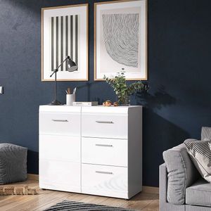 Commode Adana 86x96 cm hoog wit