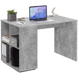 Computerbureau Gent 117 cm breed in grijs beton