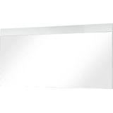 Wandspiegel Adana 134 cm breed in hoogglans wit