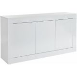 Dressoir Tonic 160 cm - Hoogglans wit