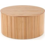 Ronde salontafel Woody 80x80 cm