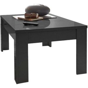 Salontafel Dama 122 cm breed in hoogglans grijs