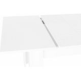 Uitschuifbare Eettafel Miro 180 tot 228 cm breed in hoogglans wit