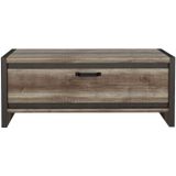 Salontafel Malt 120x60 cm oud eiken met antraciet